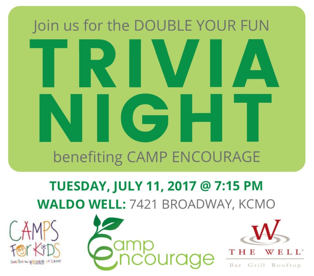 Double your FUN Trivia Night benefiting Camp Encourage